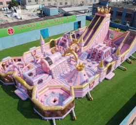 GF3-1096 Parque Inflável com Tema de Festas de Princesa