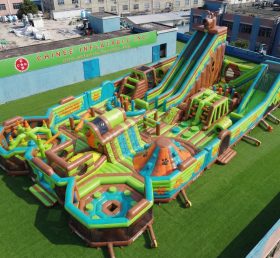 GF3-1097 Parque Inflável com Tema Scooby-Doo