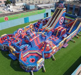 GF3-1111 Parque Inflável com Tema dos Vingadores