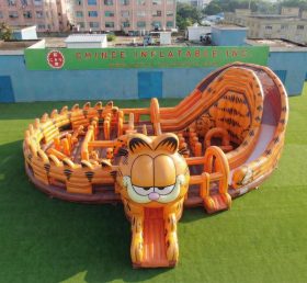 GF3-1168 Cidade Divertida Inflável com Tema Garfield