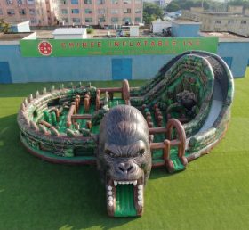 GF3-1171 Cidade Divertida Inflável Tema King Kong