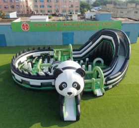 GF3-1174 Cidade Divertida Inflável com Tema de Panda