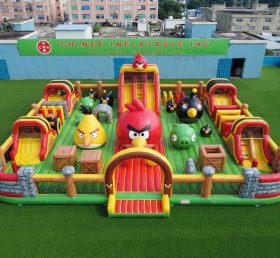GF3-1186 Angry Birds Tema Cidade Inflável