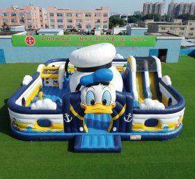 GF3-1201 Cidade Divertida Inflável Tema Donald Duck