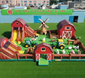 GF3-1207 Cidade Divertida Inflável com Tema de Fazenda