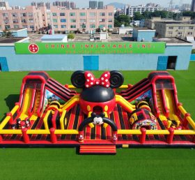 GF3-1233 Cidade Divertida Inflável com Tema Mickey & Minnie