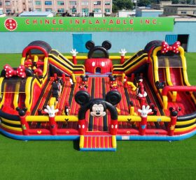 GF3-1235 Cidade Divertida Inflável com Tema Mickey & Minnie