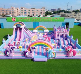GF3-1240 Cidade Divertida Inflável com Tema My Little Pony