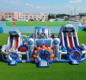 GF3-1259 Cidade Divertida Inflável com Tema de Robô