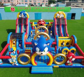 GF3-1267 Inflável Funcidade com Tema Sonic