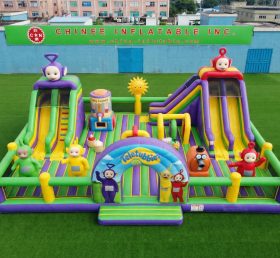 GF3-1284 Cidade Divertida Inflável com Tema dos Teletubbies