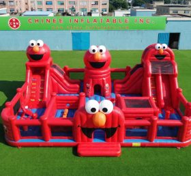 GF3-1288 Cidade Divertida Inflável com Tema Tickle Me Elmo