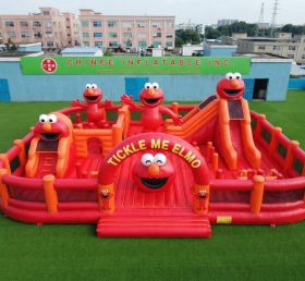 GF3-1289 Cidade Divertida Inflável com Tema Tickle Me Elmo