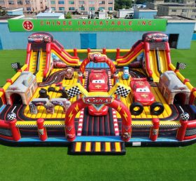 GF3-1316 Parque Inflável com Tema de Carros