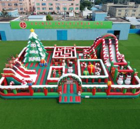 GF3-1319 Parque Inflável com Tema de Natal