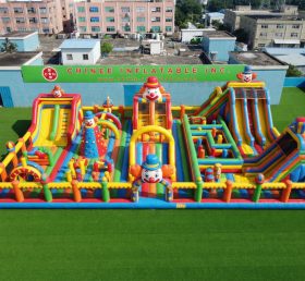 GF3-1324 Parque Inflável com Tema de Palhaço
