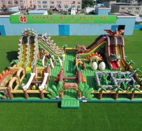 GF3-1329 Parque Inflável com Tema de Dinossauro
