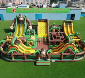GF3-1352 Parque Inflável Tema King Kong