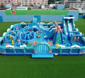 GF3-1375 Parque Inflável com Tema do Oceano