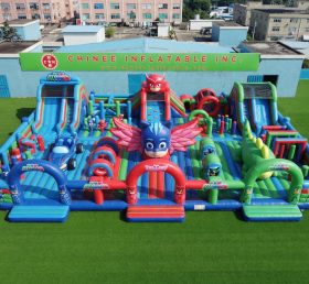 GF3-1386 Parque Inflável com Tema PJ Masks