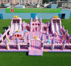 GF3-1387 Parque Inflável com Tema de Festas de Princesa