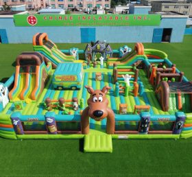 GF3-1392 Parque Inflável Temático Scooby-Doo