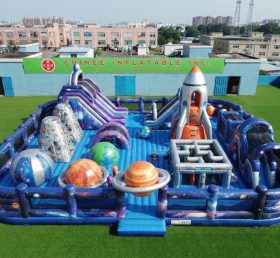 GF3-1399 Parque Inflável Tema Espacial