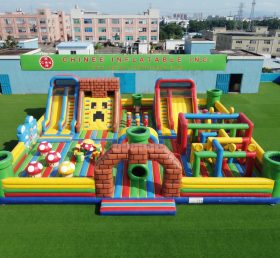 GF3-1407 Parque Inflável com Tema Super Mario