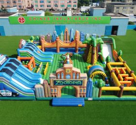 GF3-1422 Parque Inflável Tema Zootopia