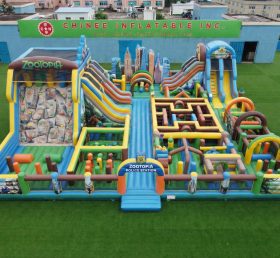 GF3-1423 Parque Inflável com Tema Zootopia