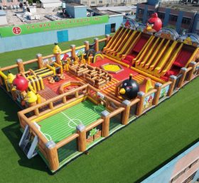 GF3-640 Parque Inflável Gigante com Tema Angry Birds