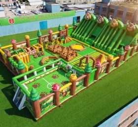 GF3-648 Parque Inflável Gigante com Tema Ursos Boonie