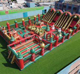 GF3-652 Parque Gigante Inflável com Tema de Natal