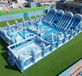 GF3-661 Parque Inflável Gigante com Tema Frozen