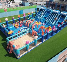 GF3-674 Parque Inflável Gigante com Tema Oceânico