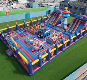GF3-676 Parque Inflável Gigante com Tema Patrulha Canina