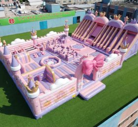 GF3-679 Parque Inflável Gigante com Tema de Festas de Princesa