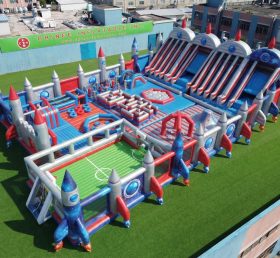 GF3-680 Parque Inflável Gigante com Tema de Foguete