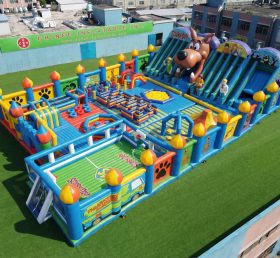GF3-681 Parque Inflável Gigante Tema Scooby-Doo