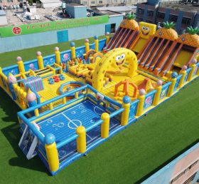GF3-686 Parque Inflável Gigante com Tema Bob Esponja