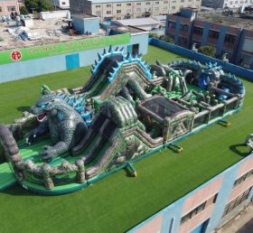 GF3-703 Parque Infantil Inflável Tema Godzilla