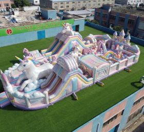 GF3-720 Parque Infantil Inflável Tema Unicórnio