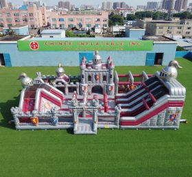 GF3-725 Playground Inflável com Tema de Cavaleiro