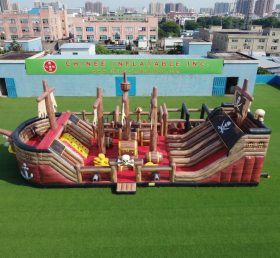 GF3-727 Parque Infantil Inflável Tema Piratas