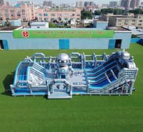 GF3-728 Playground Inflável com Tema de Robô