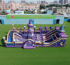 GF3-731 Parque Infantil Inflável com Tema de Mago