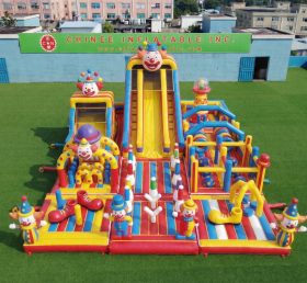 GF3-740 Parque Infantil Inflável com Tema de Palhaço