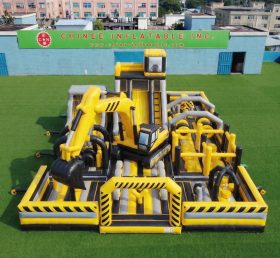 GF3-745 Parque Infantil Inflável com Tema de Escavadeira
