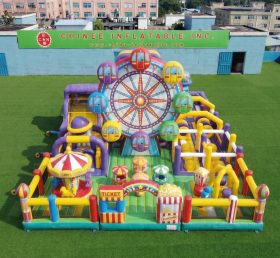 GF3-748 Parque Infantil Inflável Tema Roda-Gigante