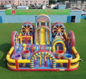 GF3-749 Parque Inflável com Tema de Roda-Gigante